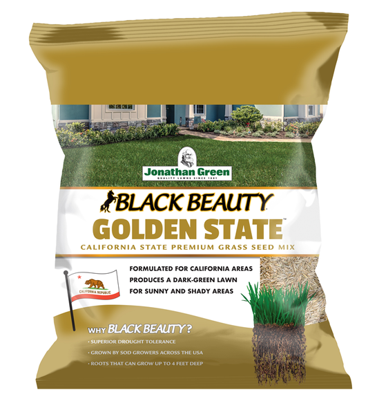 Black Beauty Golden State Grass Seed | Jonathan Green