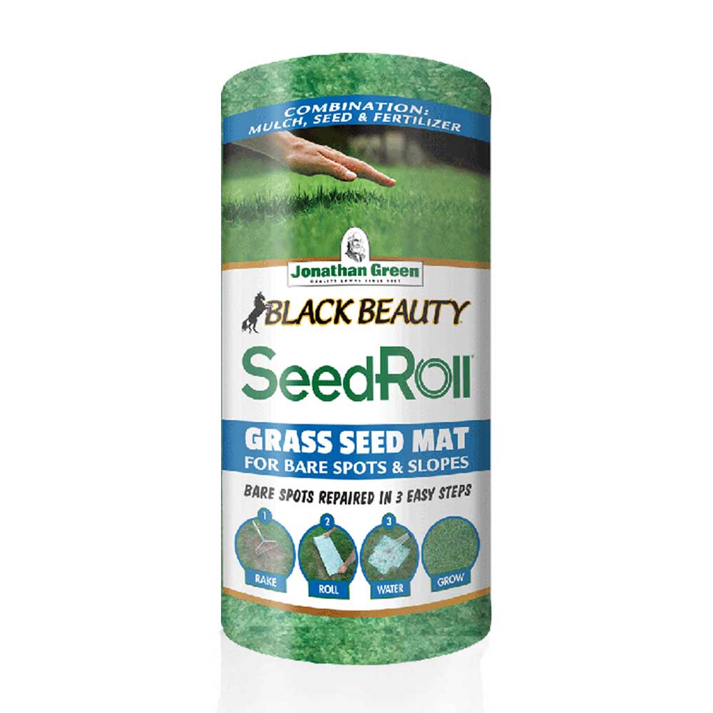 seed rolls garden Black Beauty Biodegradable Grass Seed Roll