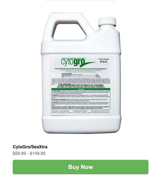 New Product Release - CytoGro/SeaXtra