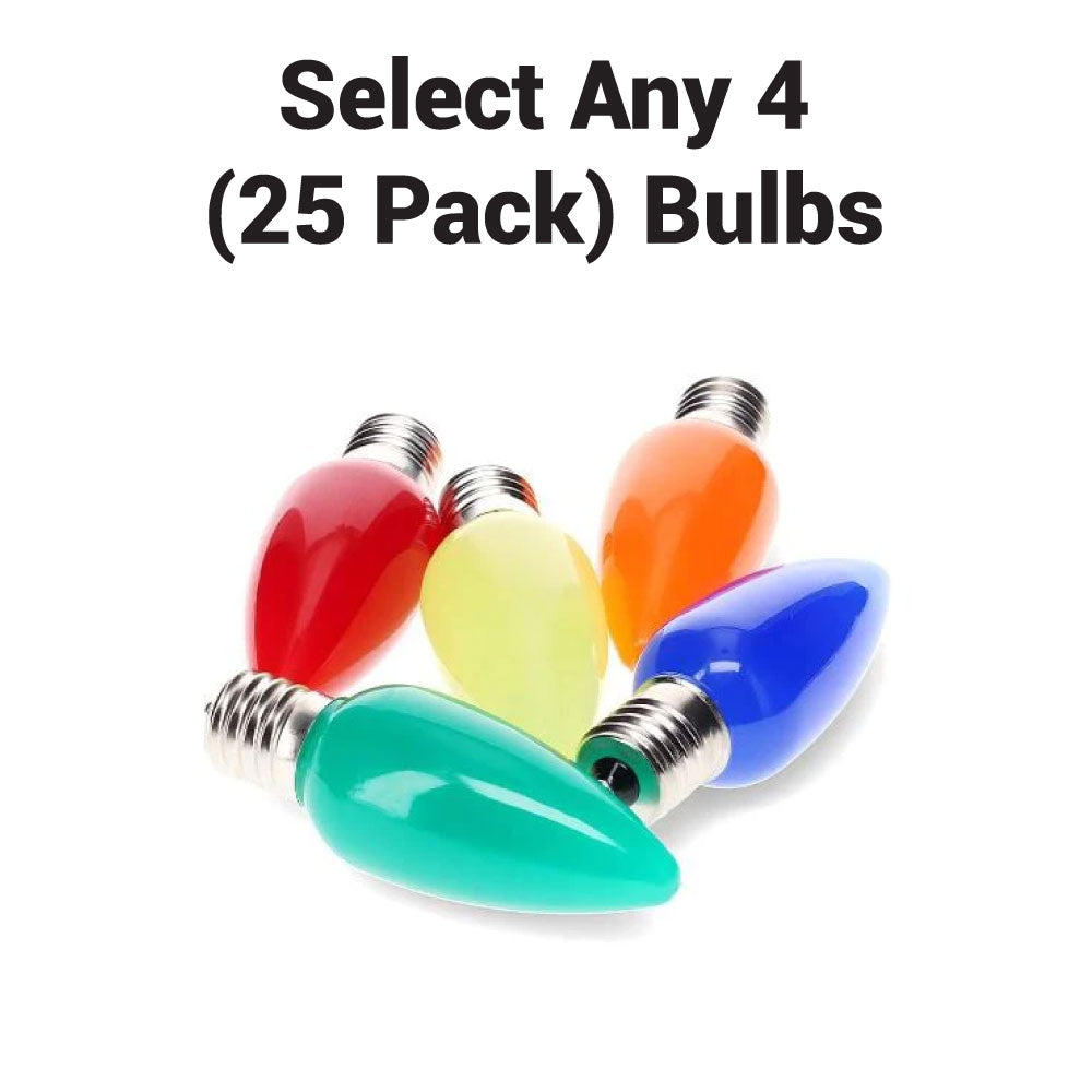 100ft Christmas Light Bundle - Save 20%