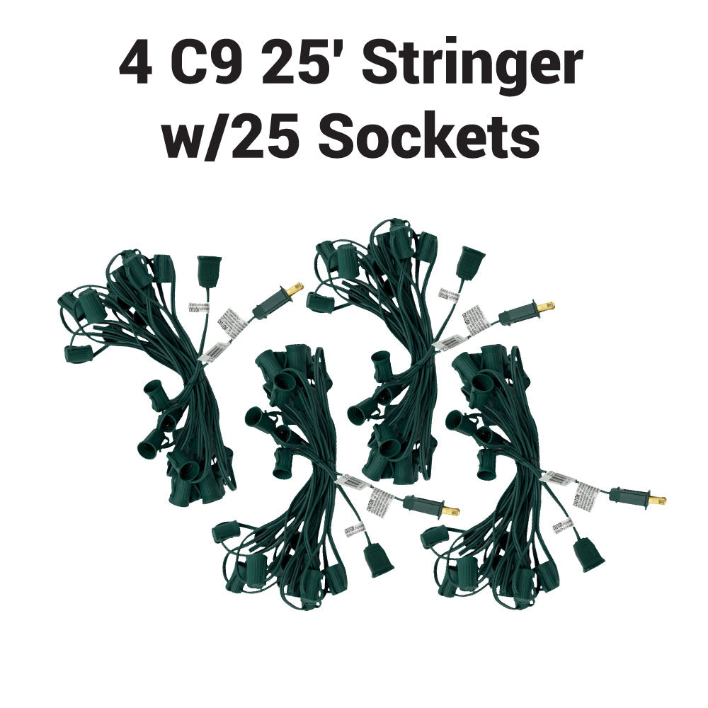 100ft Christmas Light Bundle - Save 20%