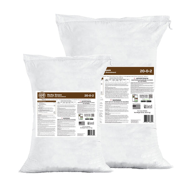 20-0-2 Derby Green Natural Lawn Fertilizer & Soil Amendment
