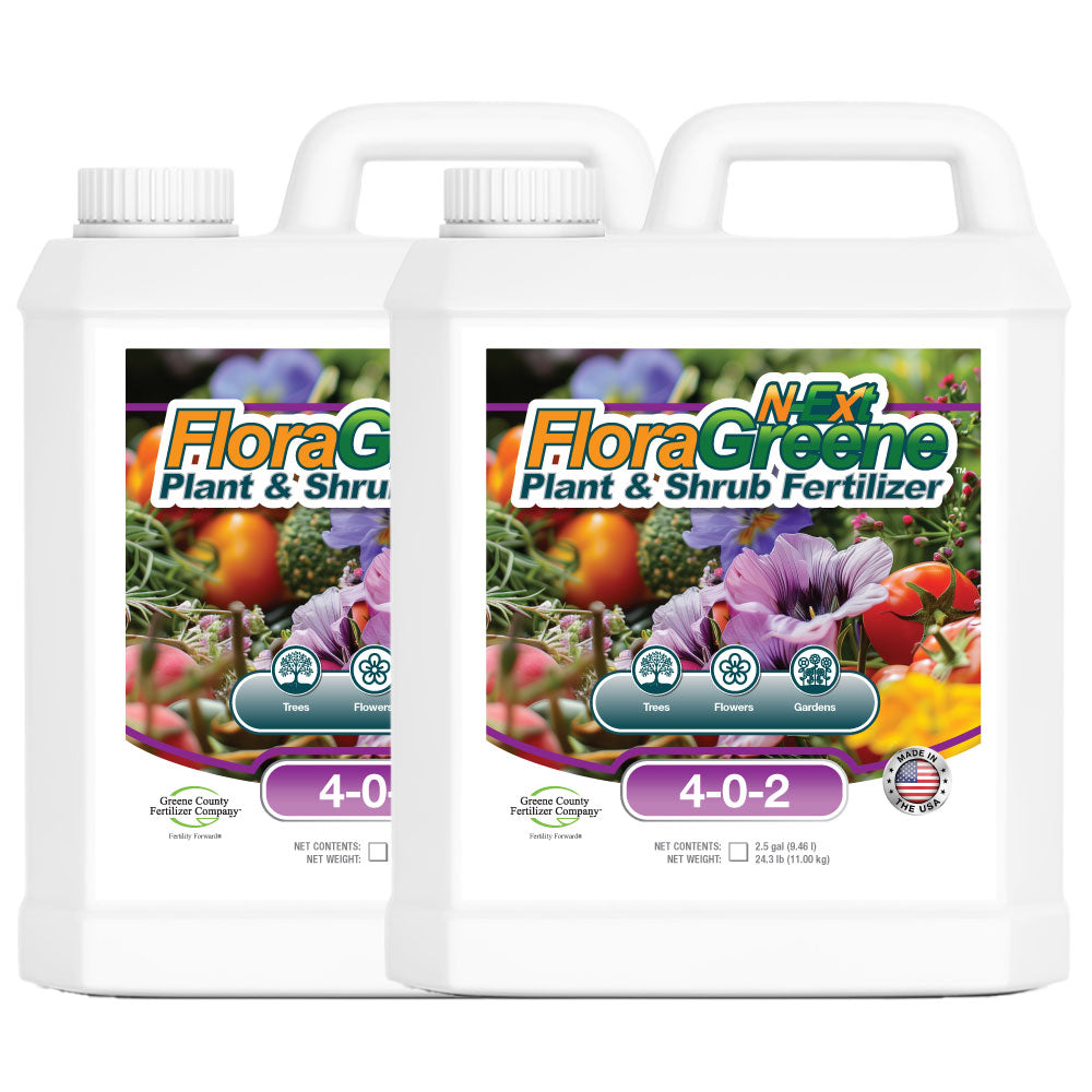 N-Ext FloraGreene 4-0-2 Liquid Fertilizer for Trees, Shrubs & Gardens