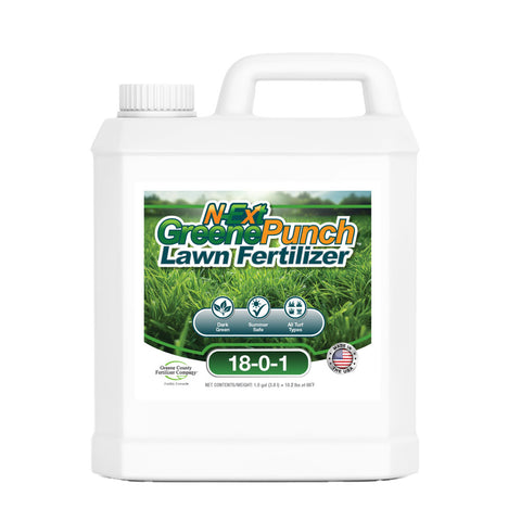 GreeNePak Lawn Fertilizer | Four Gallons | N-Ext
