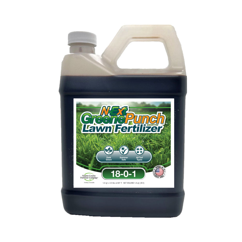 best organic liquid fertilizer for lawns 18-0-1 GreenePunch Complete Liquid Fertilizer