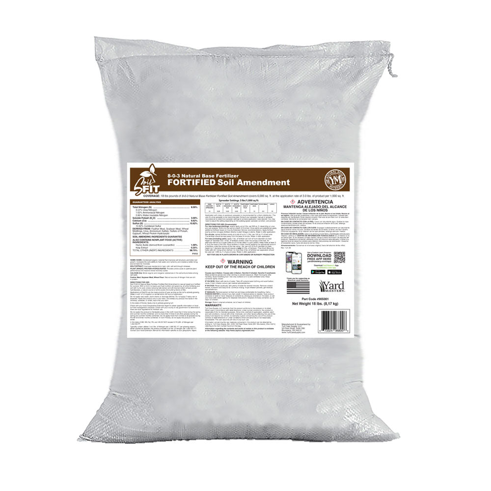 8-0-3 Soil Fit - Natural Based Fertilizer | Yard Mastery Nutrients
