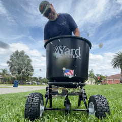 Yard Mastery 40 LB Residential Broadcast Spreader | Earthway