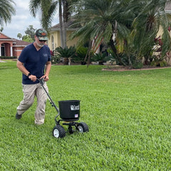 Yard Mastery 40 LB Residential Broadcast Spreader | Earthway