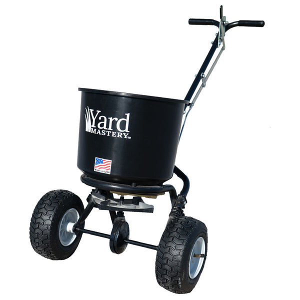 Yard Mastery 40 LB Residential Broadcast Spreader (Pre-Assembled)