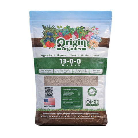 nitrogen in fertilizer for plants 13-0-0 Organic Steady Release Nitrogen Fertilizer
