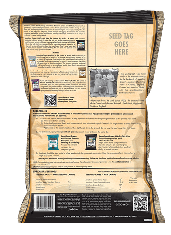 Black Beauty Founders' Reserve Grass Seed | Jonathan Green
