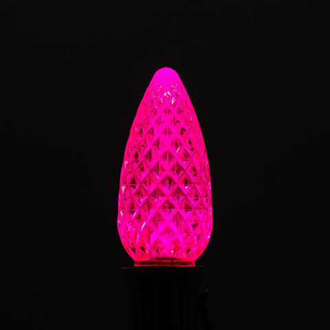 C9 LED Faceted Bulb (25 pieces) | Christmas