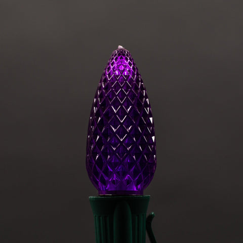 C9 LED Faceted Bulb (25 pieces) | Christmas
