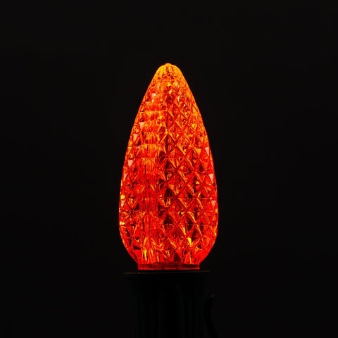 C9 LED Faceted Bulb (25 pieces) | Christmas