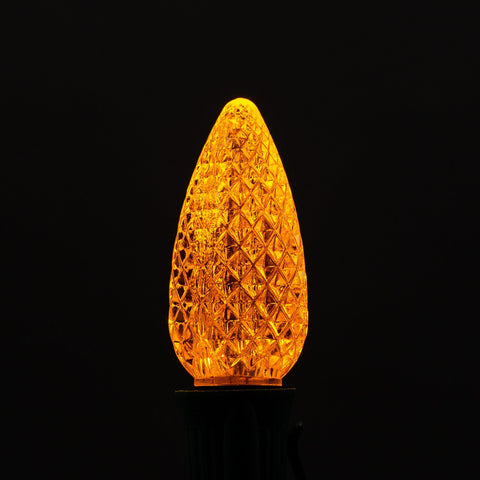 C9 LED Faceted Bulb (25 pieces) | Christmas