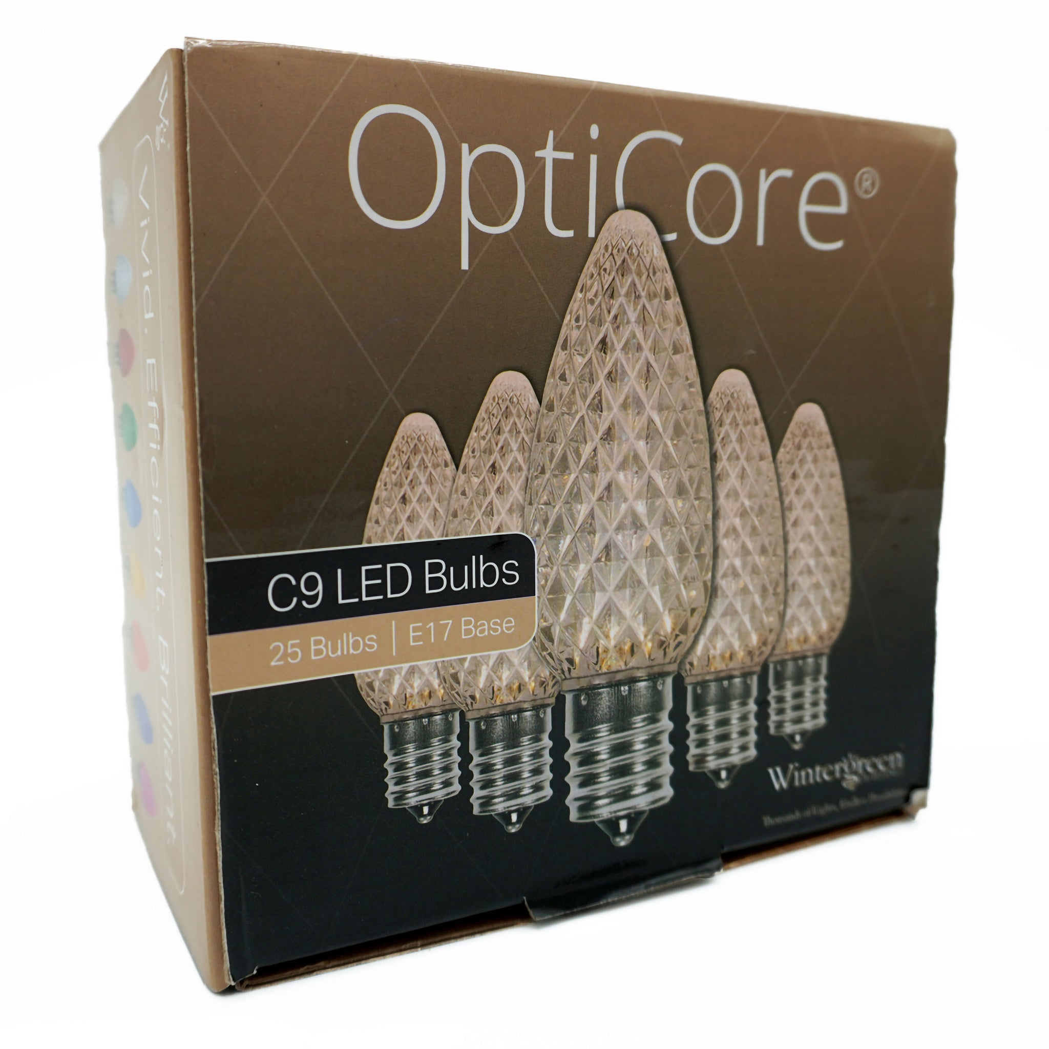 C9 LED Faceted Bulbs | Christmas Lights