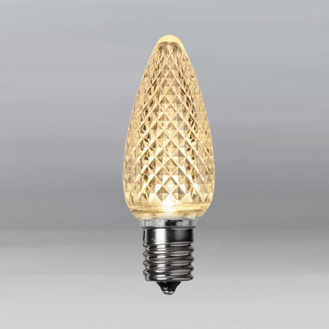 C9 LED Faceted Bulbs | Christmas Lights