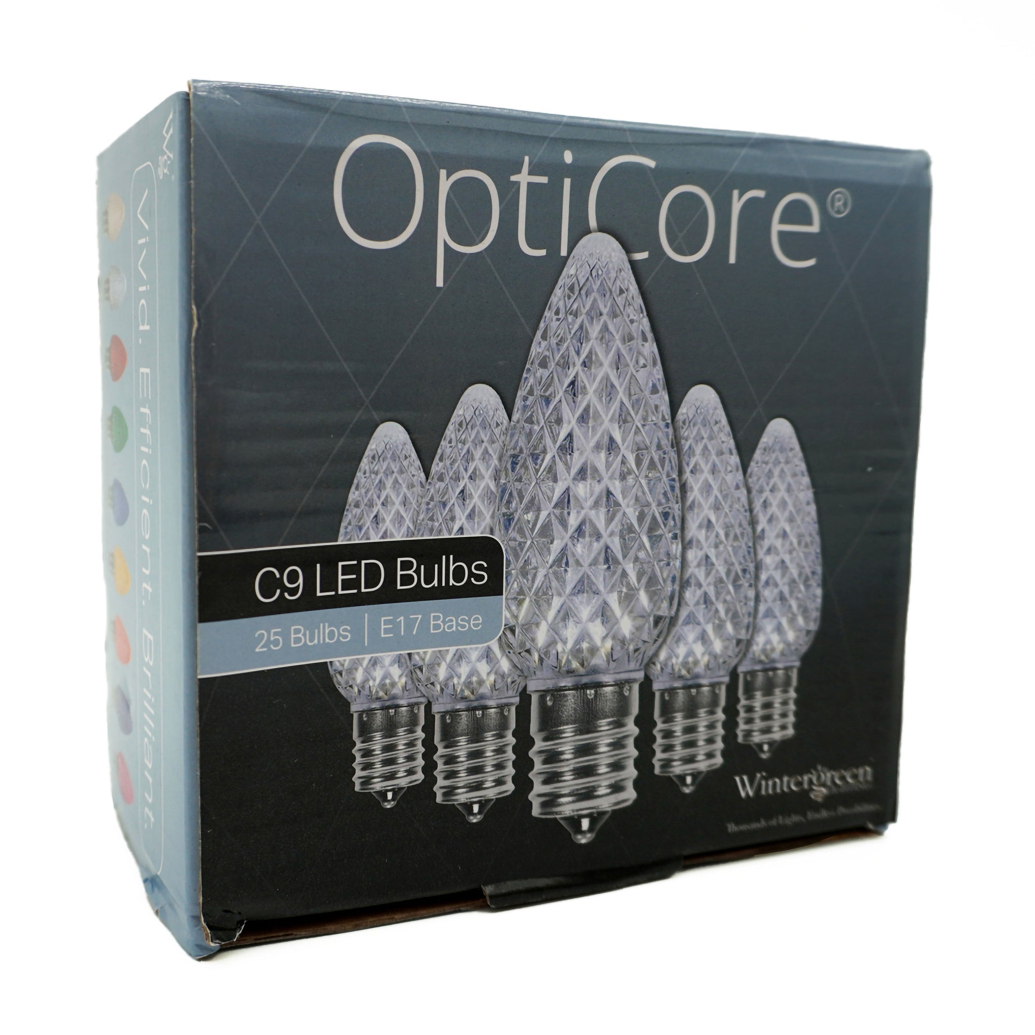 C9 LED Faceted Bulbs | Christmas Lights