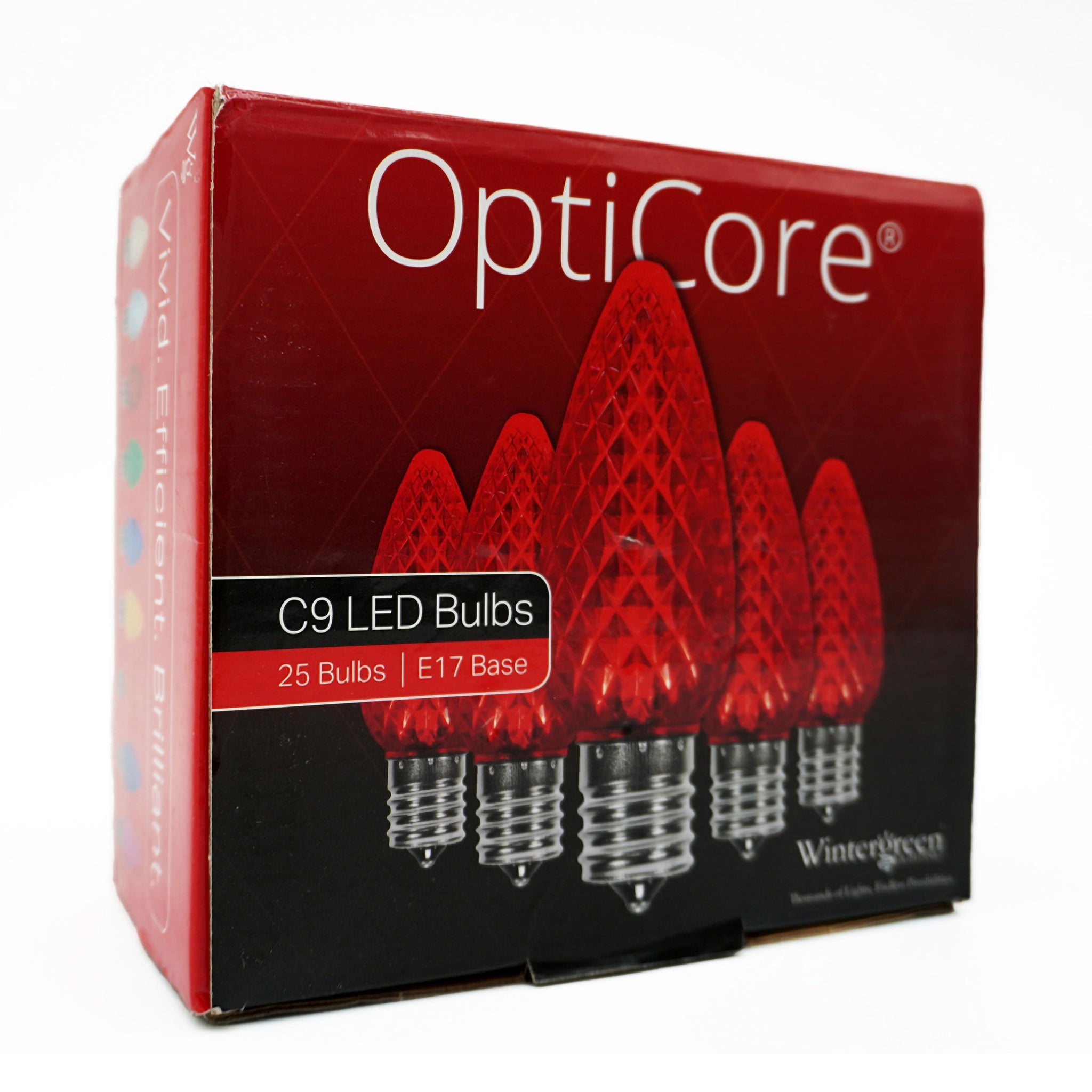 C9 LED Faceted Bulbs | Christmas Lights