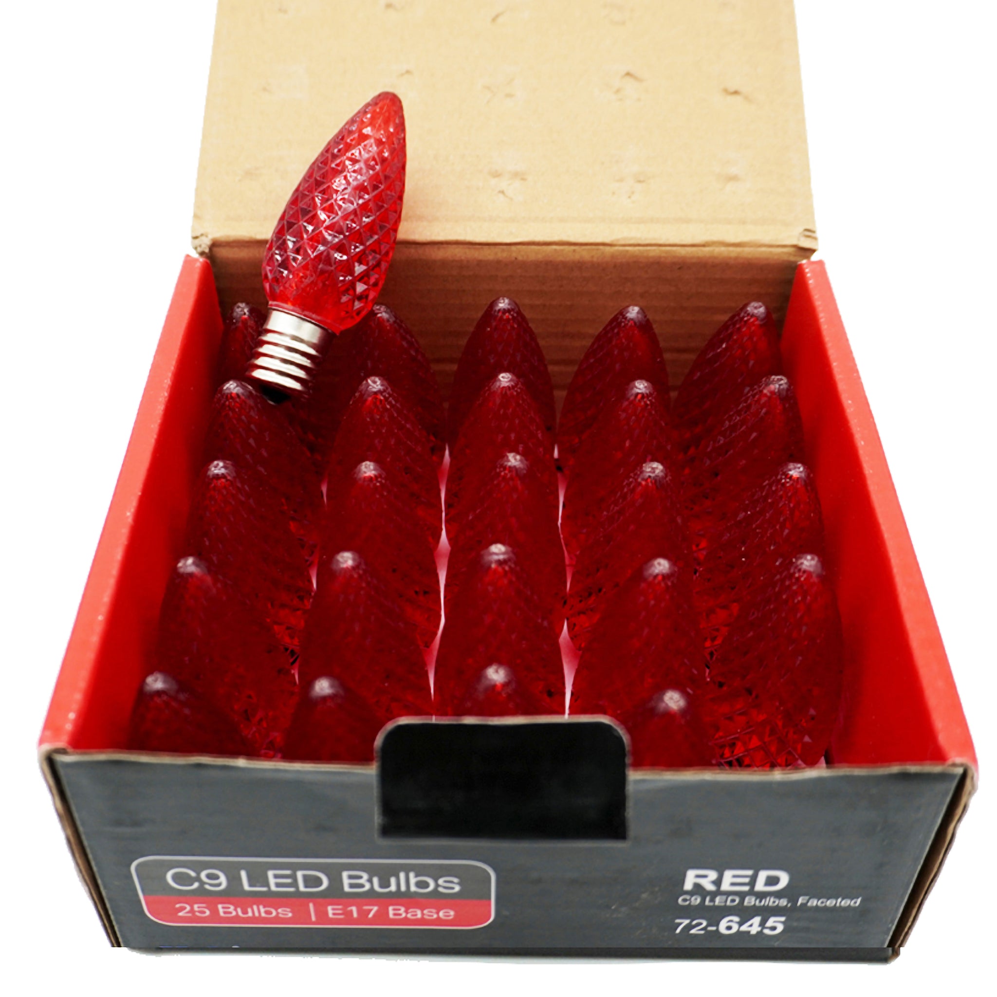 C9 LED Faceted Bulbs | Christmas Lights