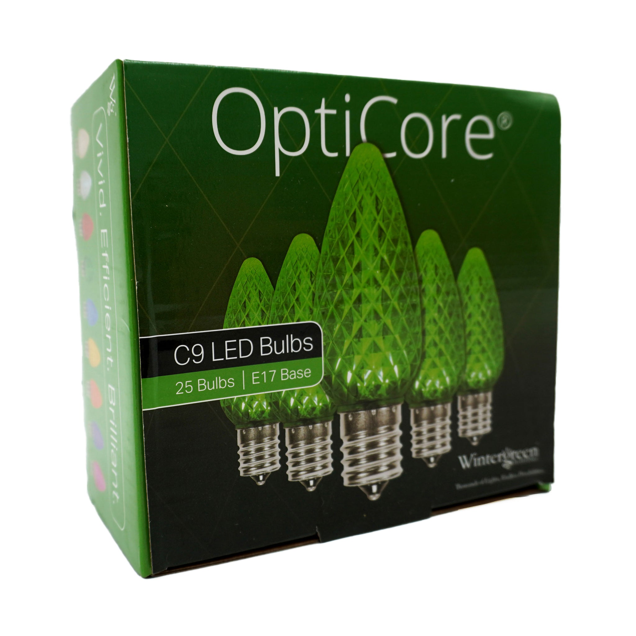 C9 LED Faceted Bulbs | Christmas Lights