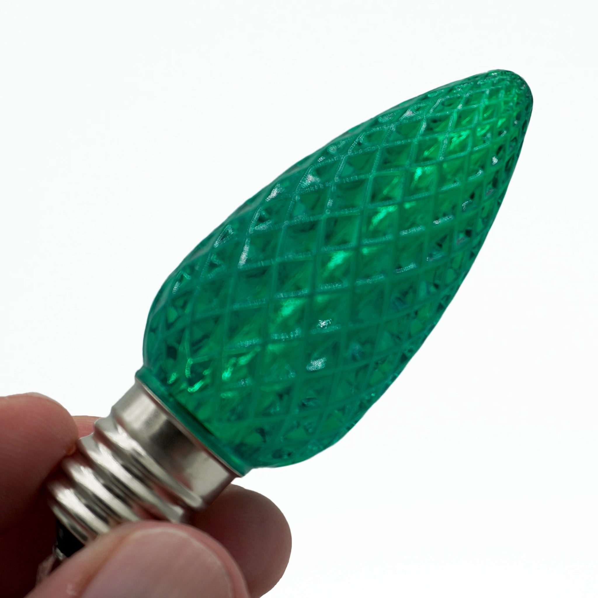 C9 LED Faceted Bulbs | Christmas Lights