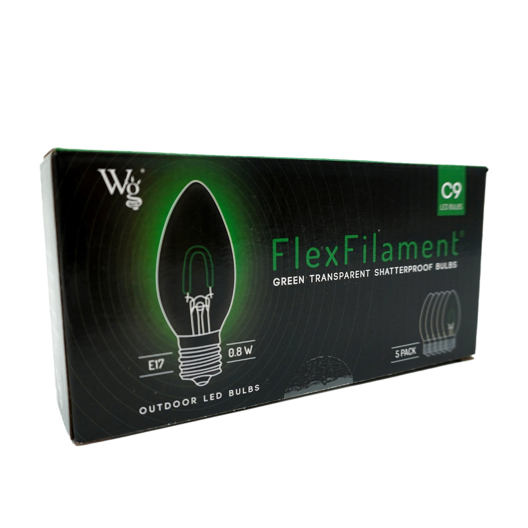 C9 LED Shatterproof FlexFilament Bulbs | Christmas Lights