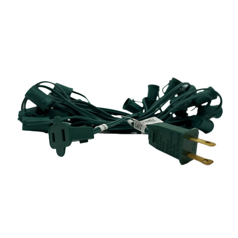 C9 25' Stringer w/25 sockets - 12" | Christmas Lights