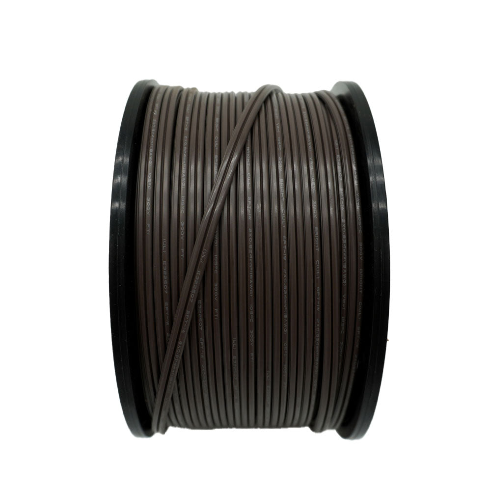 Zip Wire (cord only no sockets, no plugs) 250' Reel | Christmas Lights