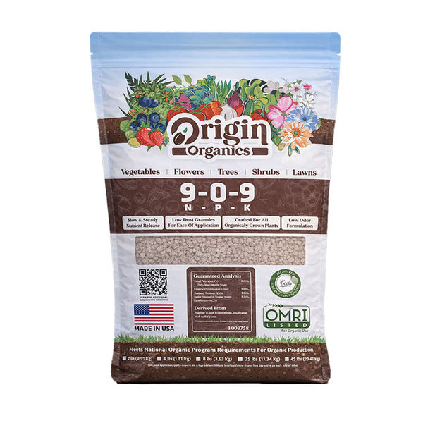 9-0-9 Organic No Phosphorus Fertilizer | OMRI Certified