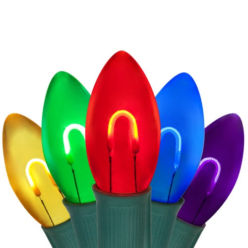 C9 LED Shatterproof FlexFilament Bulbs | Christmas Lights