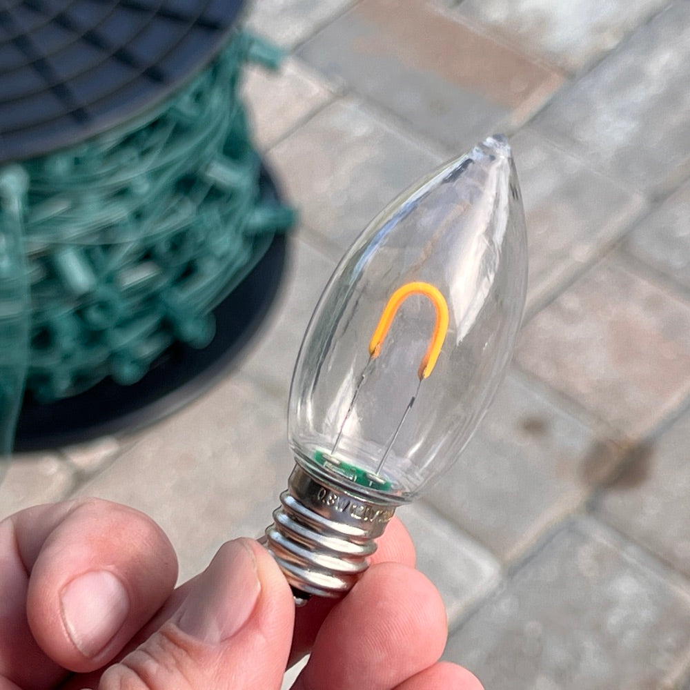 C9 LED Shatterproof FlexFilament Bulbs | Christmas Lights