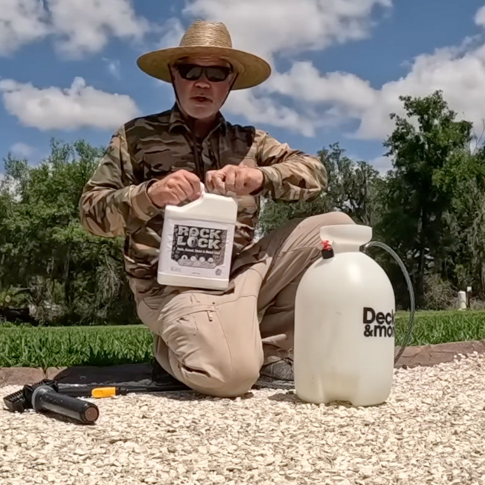 ROCK LOCK | Rock, Gravel, Stone & Mulch Glue