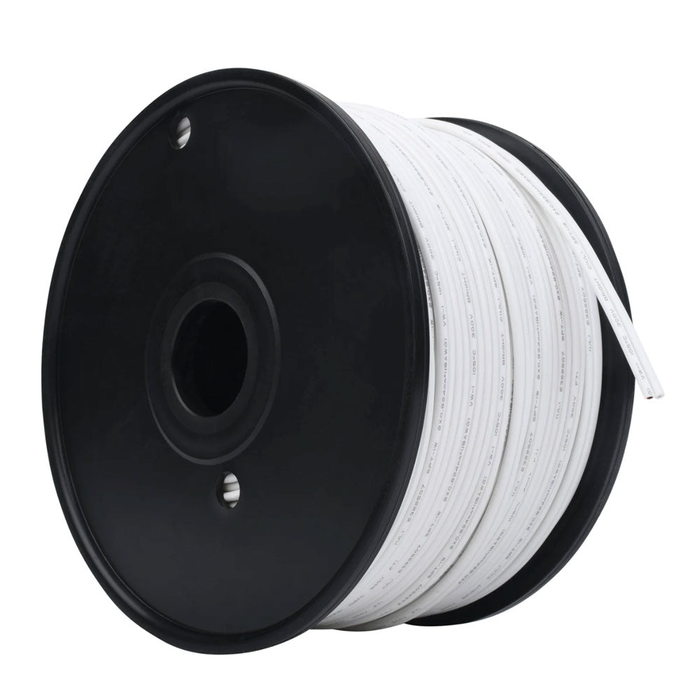 Zip Wire (cord only no sockets, no plugs) 250' Reel | Christmas Lights