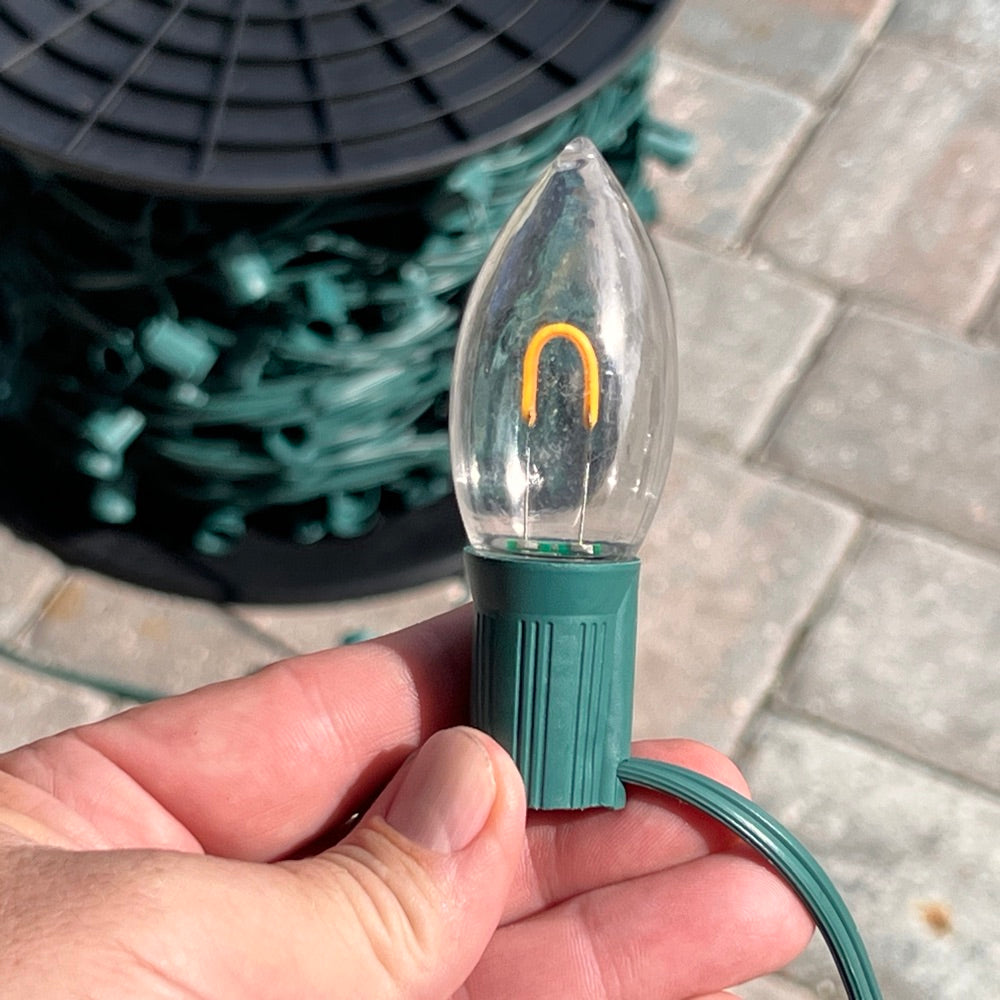 C9 LED Shatterproof FlexFilament Bulbs | Christmas Lights