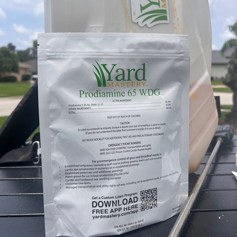 Prodiamine WDG Herbicide Drop-N-Go Packs