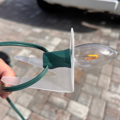 Shingle Tab Clip | Christmas Lights