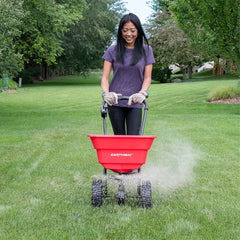 2050P - Push Spreader-80 LB Commercial Broadcast Spreader with Pneumatic Tires | Earthway