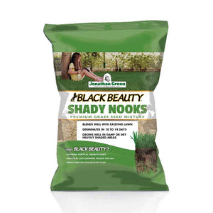 Black Beauty Shady Nooks Grass Seed | Jonathan Green