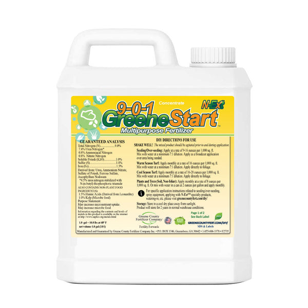 9-0-1 GreeneStart Multi Purpose Fertilizer | N-Ext – Yard Mastery