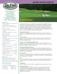 NutriSolve with SeaXtra | Ecologel