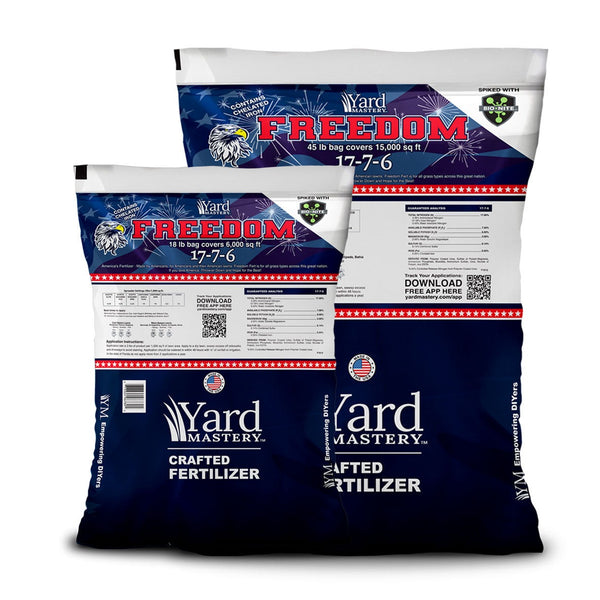 Freedom Fertilizer 17-7-6 Granular Lawn Fertilizer with Iron & Bio-Nite™